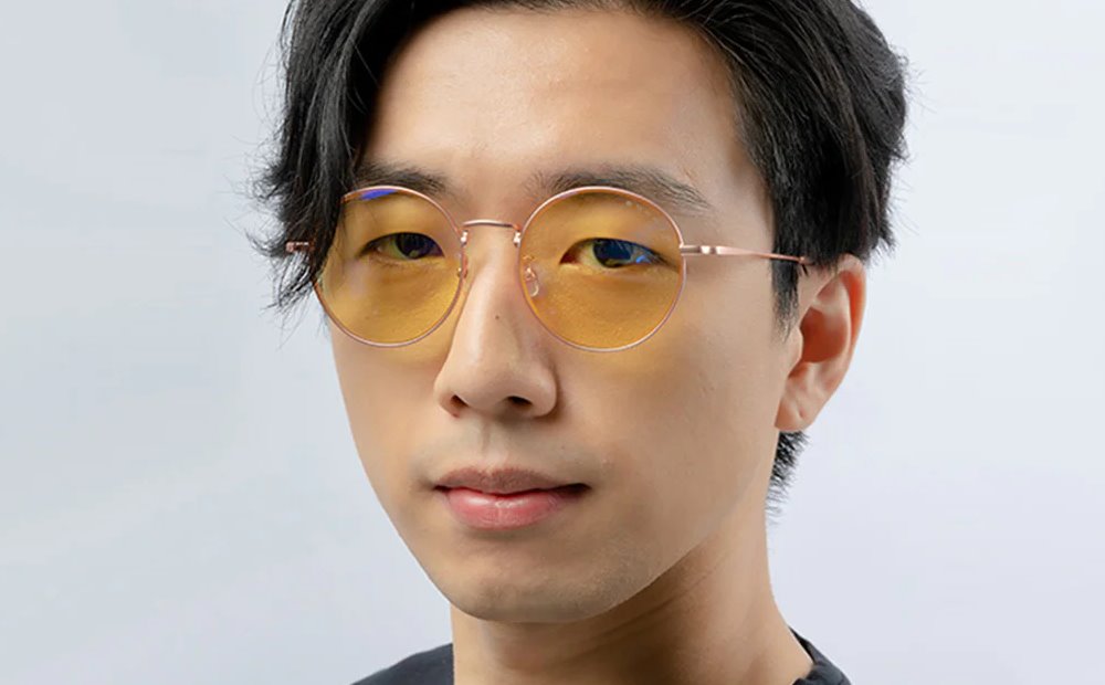 GUNNAR kancelářske/herní brýle ELLIPSE ROSE GOLD * jantárová skla * BLF 65 * GUNNAR focus