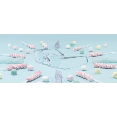 GUNNAR kancelářske/herní brýle COTTON CANDY CARNIVAL LILAC SKIES * čírá  skla * BLF 35  * GUNNAR focus