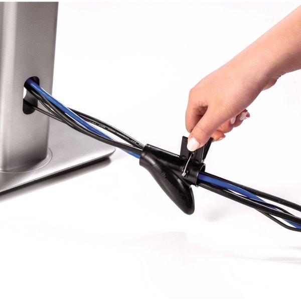 FELLOWES Cablezip organizér a chránič kabeláže/ průměr 20 mm/ délka 2 m/ černý