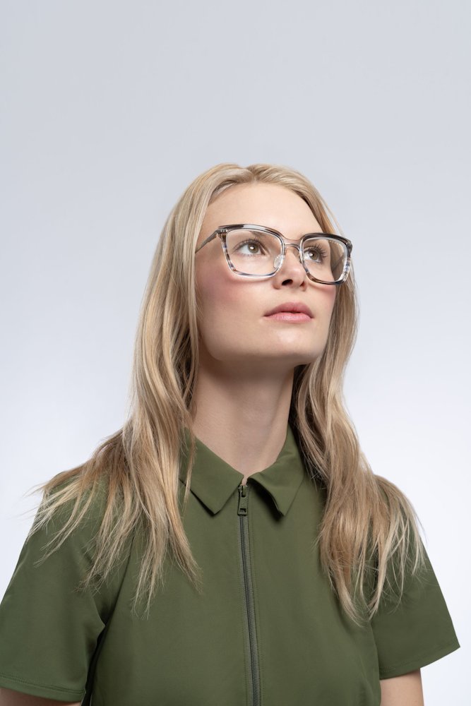 GUNNAR kancelářske/herní brýle  KAIA BLUE RIBBON čirá skla BLF 35 GUNNAR focus