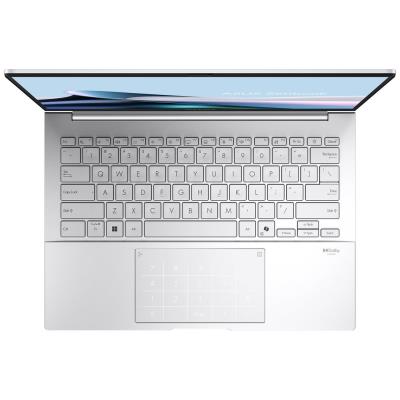 ASUS Zenbook/ Core Ultra 7 255H/ 32GB/ 1TB SSD/ Intel Arc/ 14"WUXGA,touch/ W11P/ stříbrný
