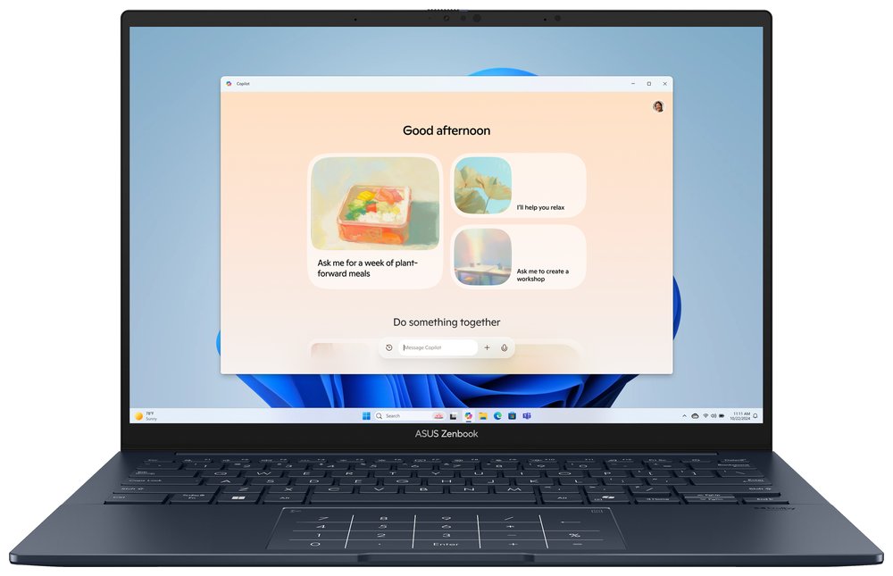 ASUS Zenbook/ Core Ultra 7 255H/ 16GB/ 1TB SSD/ Intel Arc/ 14"WUXGA,touch/ W11P/ modrý