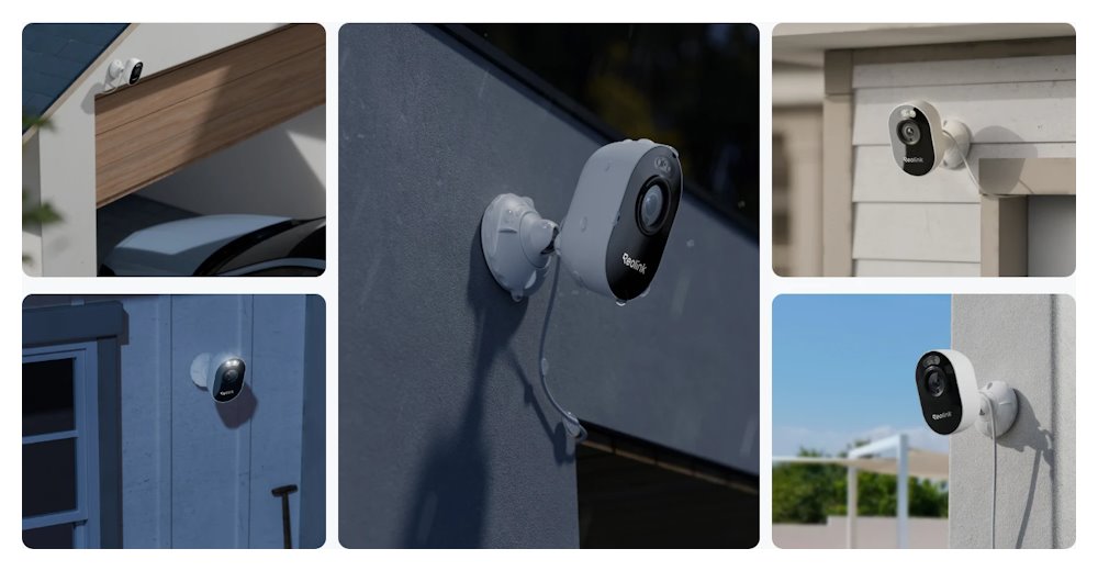 Reolink Lumus Series E430 4MPx venkovní IP kamera, 2560x1440, SD slot až 256GB, krytí IP65, Dual-band WiFi