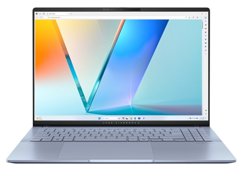 ASUS Vivobook S/ Core Ultra 7 255H/ 32GB/ 1TB SSD/ Intel Arc/ 16"WQXGA+,120Hz,matný/ W11P/ modrý