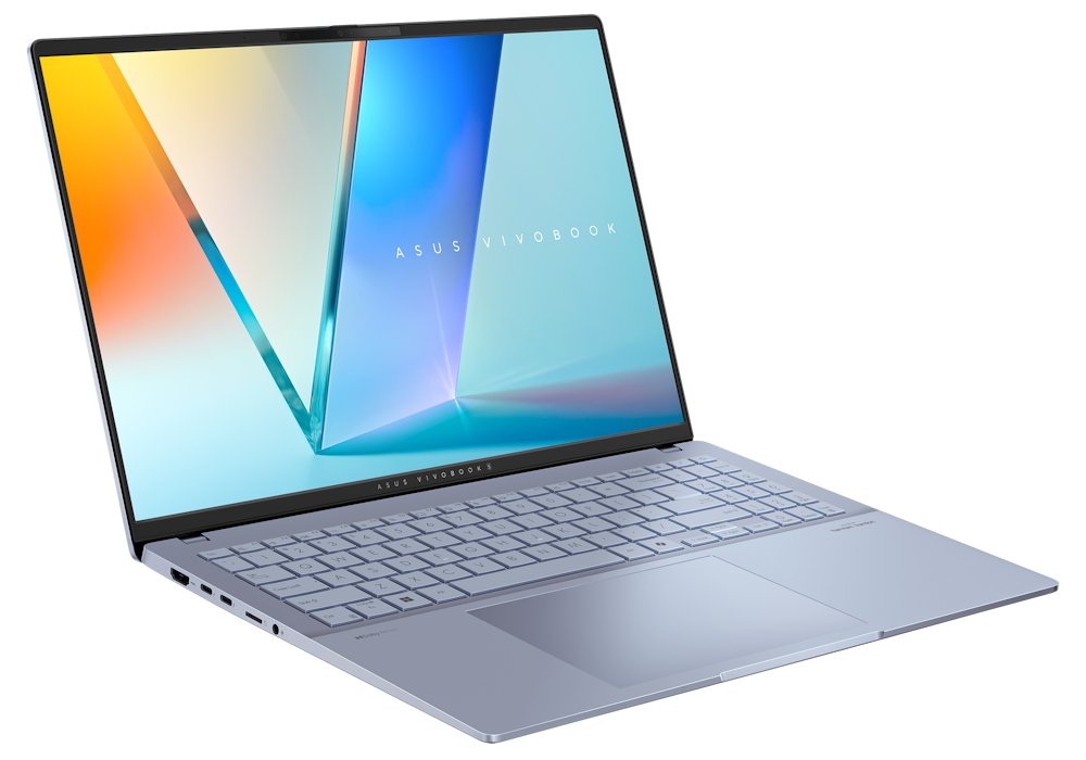 ASUS Vivobook S/ Core Ultra 7 255H/ 16GB/ 1TB SSD/ Intel Arc/ 16"WQXGA+,120Hz,matný/ W11P/ modrý