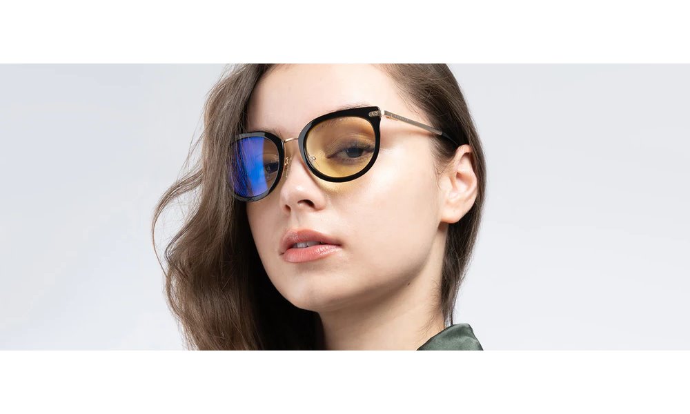 GUNNAR kancelářske/herní brýle  LAHTI ONYX jantarová skla  BLF 65 GUNNAR focus