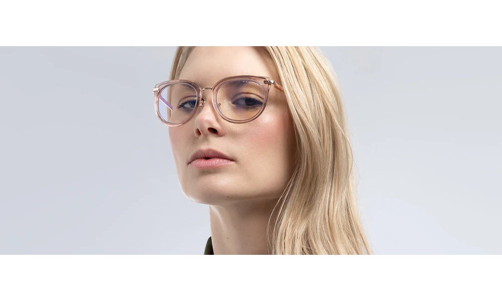 GUNNAR kancelářske/herní brýle  LAHTI ROSE CRYSTAL jantarová skla  BLF 65 GUNNAR focus