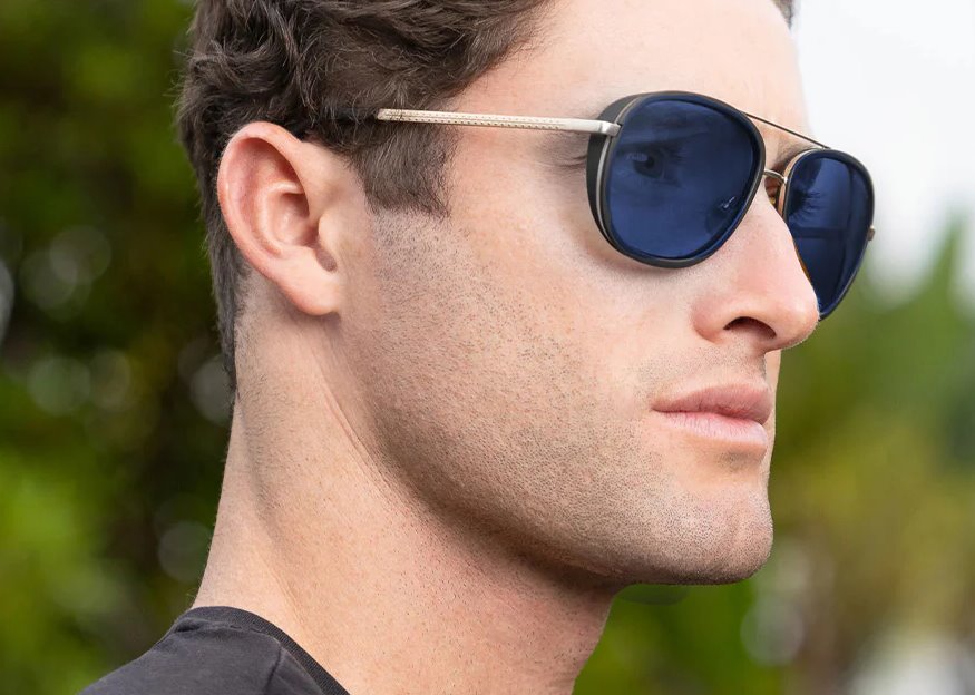 GUNNAR kancelářske/herní brýle  DUME GOLD sluneční skla BLF 90 NATURAL focus