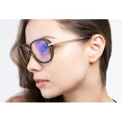 GUNNAR kancelářske/herní brýle  DUME GOLD jantarová skla BLF 65 GUNNAR focus