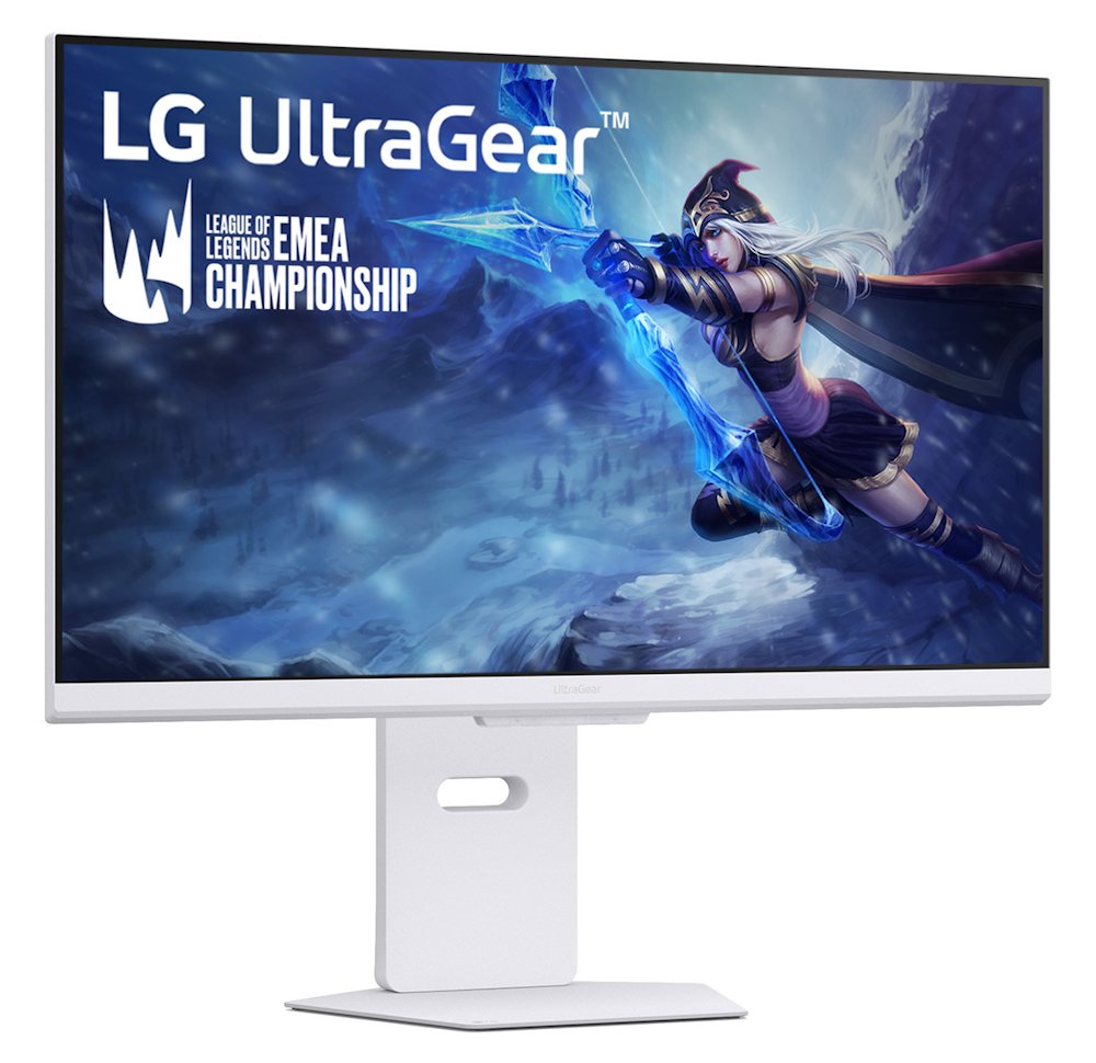 LG monitor 32G810SA-W  31,5" IPS 4K 3840x2160 / 16:9 /144Hz/ 400cdm / 1ms /DP/ USB-C 65W/2xHDMI/LAN/repro/výškově nastav