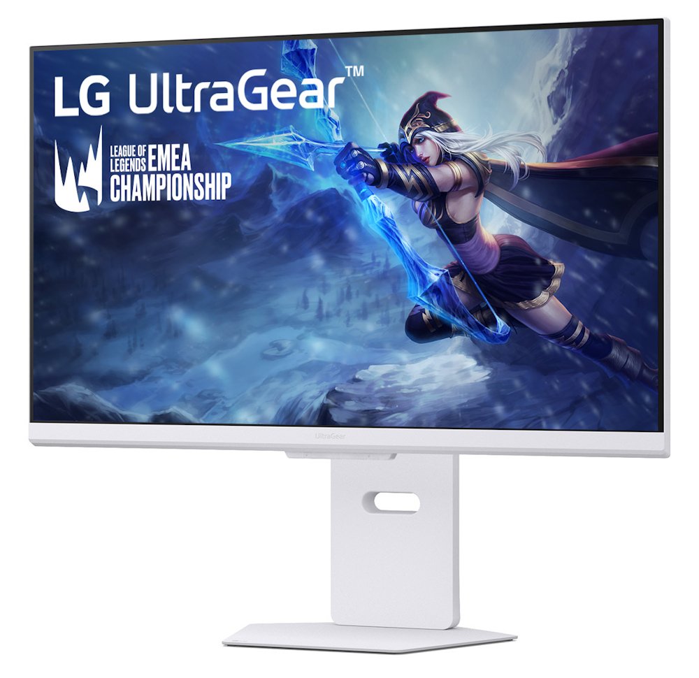 LG monitor 32G810SA-W  31,5" IPS 4K 3840x2160 / 16:9 /144Hz/ 400cdm / 1ms /DP/ USB-C 65W/2xHDMI/LAN/repro/výškově nastav