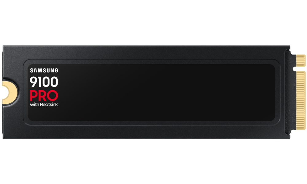 SAMSUNG 9100 PRO Heatsink 4TB SSD / M.2 2280 / PCIe 5.0 4x NVMe / Interní