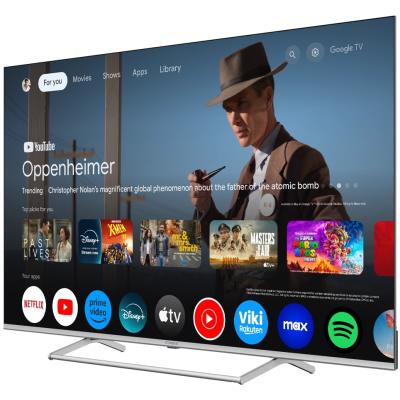 STRONG SMART QLED TV 65"/ SRT65UG8773C/ UHD/ 3840x2160/ DVB-T2/C/S2/ H.265/HEVC/ 4xHDMI/ 2xUSB/ Wi-Fi/ LAN/ E/ ANDROID14