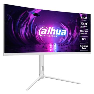 DAHUA 30" LED LM30-E330CW/ VA panel/ 2560x1080 (WFHD)/ 3000:1/ 1ms/ HDMI/ DP/ VESA 75x75/ bílý