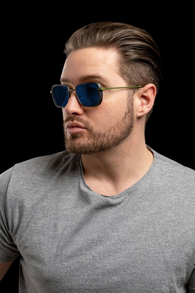 GUNNAR kancelářske/herní brýle FALLOUT VAULT 33 /GUNMETAL-OLIVE / * sluneční skla * BLF 90 * NATURAL focus