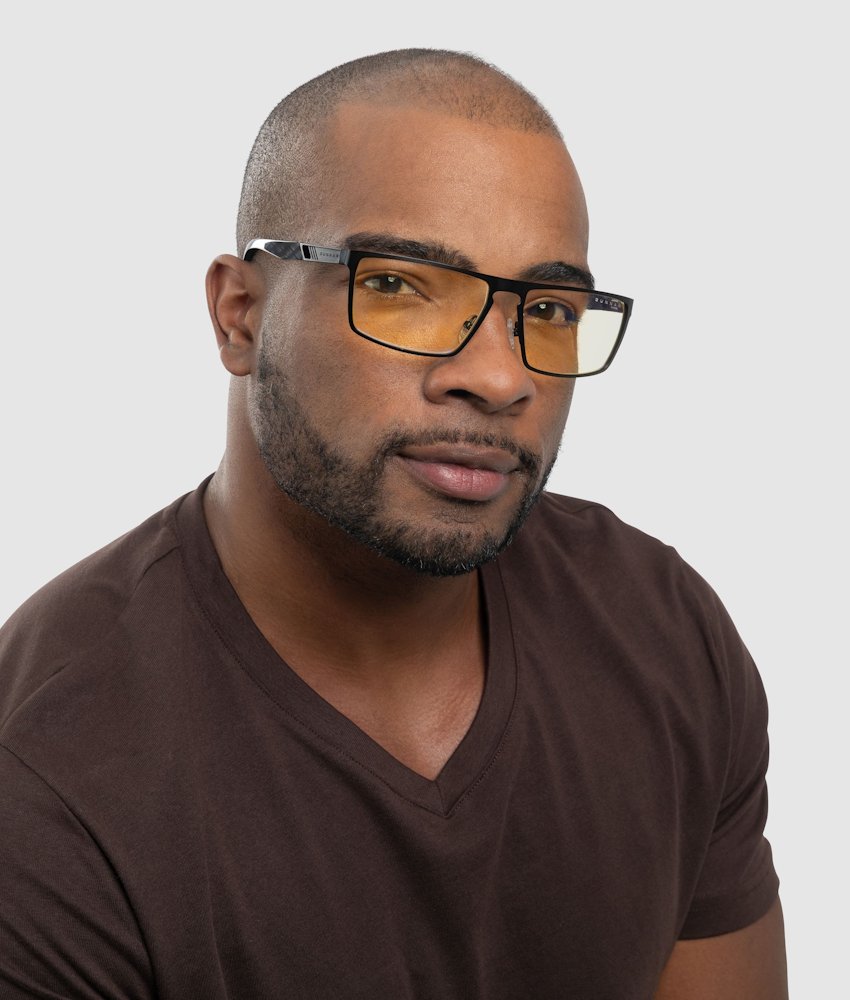 GUNNAR kancelářske/herní brýle  FREMONT ONYX jantarová skla BLF 65 GUNNAR focus