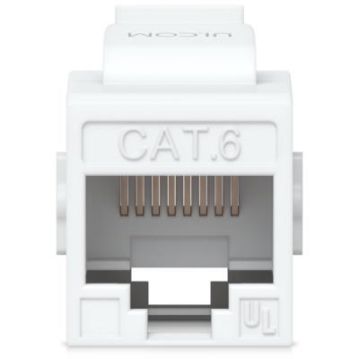 Ubiquiti Cat6 Keystone Coupler, 12-Pack - Keystone spojka Cat6, sada 12ks