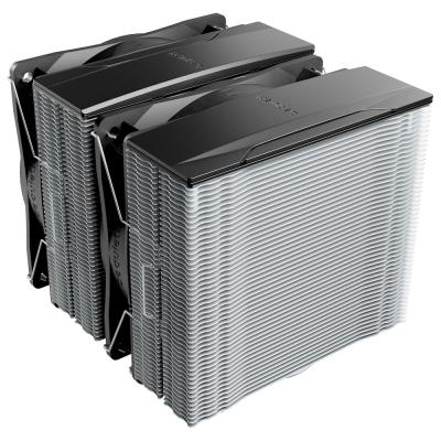 Be quiet! chladič CPU PURE ROCK PRO 3 / 2x120mm PWM fan / 6xheatpipe / stříbrný