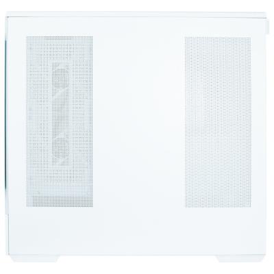 Zalman skříň P30 White V2/ miniT / 3x120mm fan ARGB / USB 3.0 / USB-C / temperované sklo / bílá