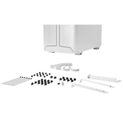 Be quiet! skříň PURE BASE 501DX / ATX / 3x140mm PWM fan / ARGB LED pásek / USB3.2 / temperované sklo / bílá