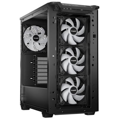 Be quiet! skříň PURE BASE 501LX / ATX / 4xARGB fan / USB-C / 2xUSB 3.2 / temperované sklo / černá