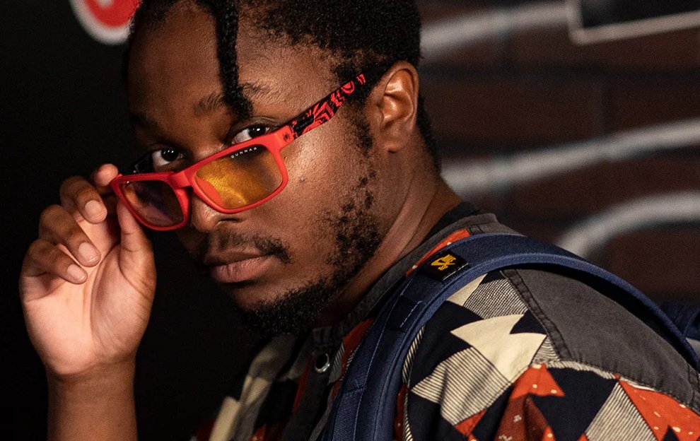 GUNNAR kancelářské/herní brýle ENIGMA - MARVEL SPIDER-MAN MILES MORALES EDITION * jantarová skla * BLF 65 * GUNNAR focus