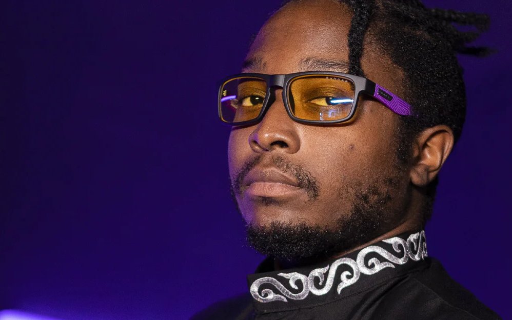 GUNNAR kancelářské/herní brýle ENIGMA - MARVEL BLACK PANTHER EDITION * jantarová skla * BLF 65 * GUNNAR focus