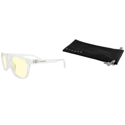 GUNNAR kancelářske/herní brýle OAKLAND CRYSTAL * jantarová skla * BLF 65 * GUNNAR focus