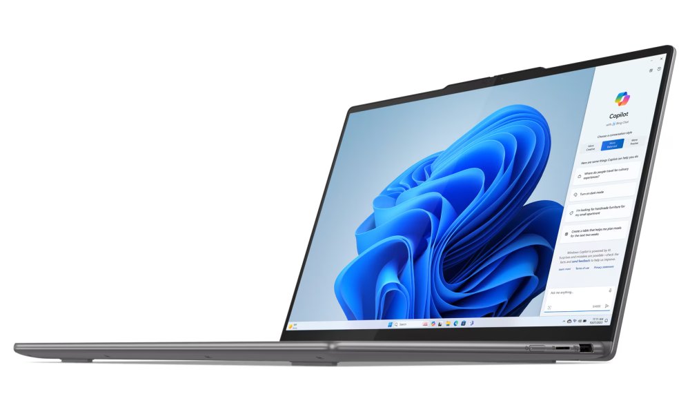 Lenovo Yoga 7 2v1/ Ryzen 5 8640HS/ 16GB DDR5/ 512GB SSD/ Radeon Graphics/ 14"WUXGA,OLED,touch/ bez OS/ šedý