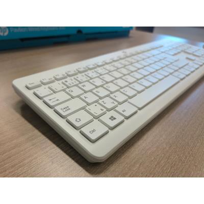 HP Bezdrátová klávesnice a myš HP 230 - bílá CZ/SK
