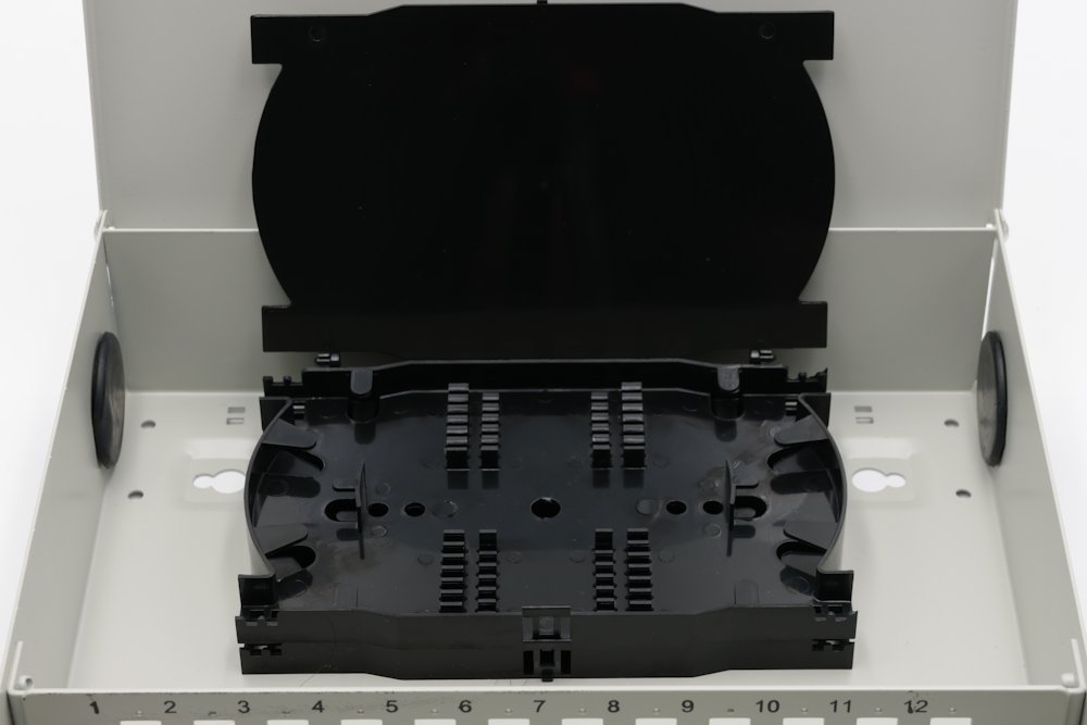 XtendLan nástěnný optický rozvaděč, 24x simplex SC nebo duplex LC