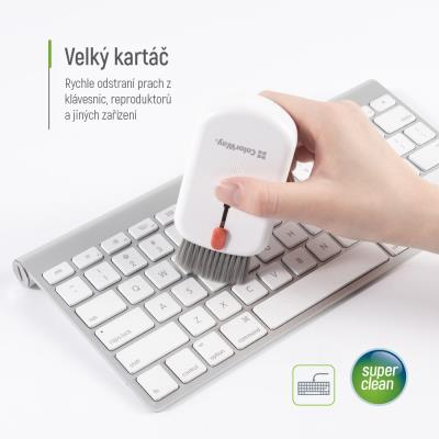 COLORWAY čistící sada 10v1 pro sluchátka, klávesnice, obrazovky, foto a elektroniku