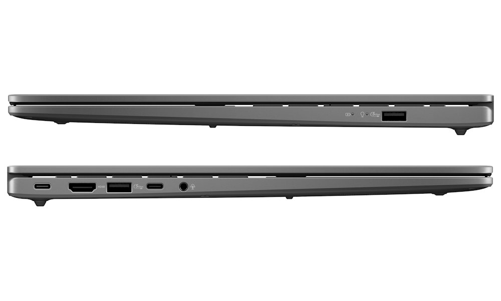 ASUS Vivobook S/ Core Ultra 5 225H/ 16GB/ 512GB SSD/ Intel Graphics/ 16"WUXGA,144Hz,matný/ W11H/ šedý