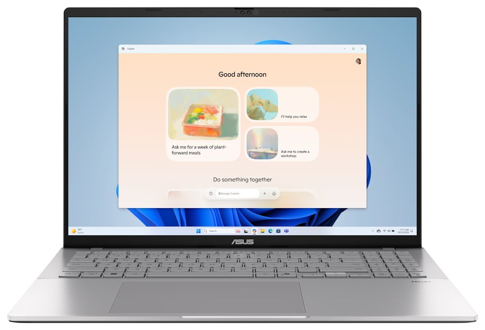 ASUS Vivobook S/ Core Ultra 7 255H/ 16GB/ 1TB SSD/ Intel Graphics/ 16"WUXGA,144Hz,matný/ W11H/ stříbrný