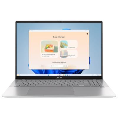 ASUS Vivobook S/ Core Ultra 7 255H/ 16GB/ 1TB SSD/ Intel Graphics/ 16"WUXGA,144Hz,matný/ W11H/ stříbrný