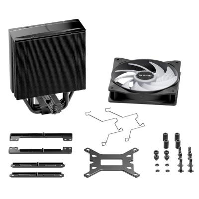 Be quiet! chladič CPU PURE ROCK 3 LX / 120mm PWM ARGB fan / 4xheatpipe / stříbrný