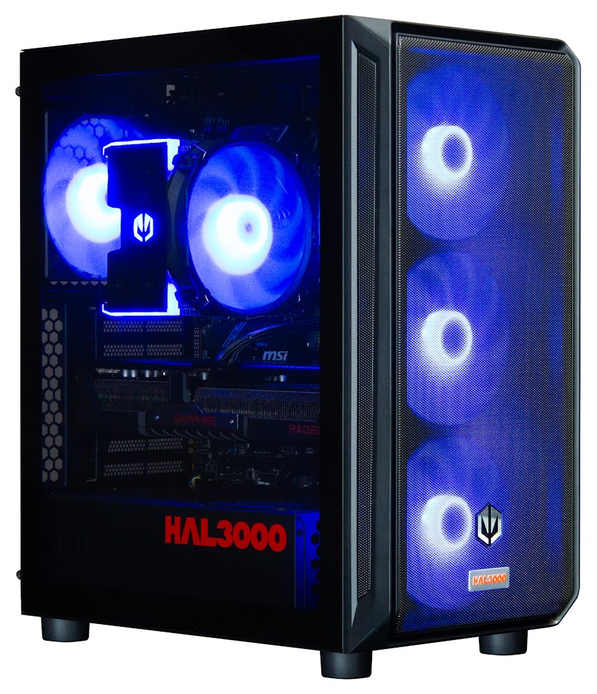 HAL3000 Alfa Gamer Pro XT / AMD Ryzen 7 7800X3D/ 32GB DDR5/ RX 9070 XT/ 2TB PCIe4 SSD/ WiFi/ W11