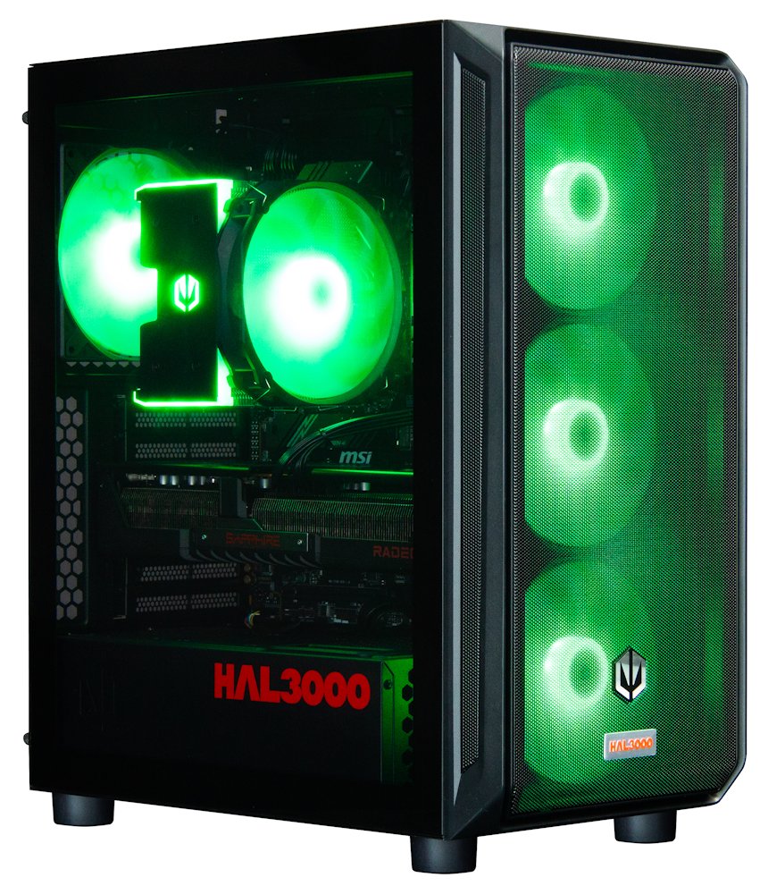 HAL3000 Alfa Gamer Pro XT / AMD Ryzen 7 7800X3D/ 32GB DDR5/ RX 9070 XT/ 2TB PCIe4 SSD/ WiFi/ W11