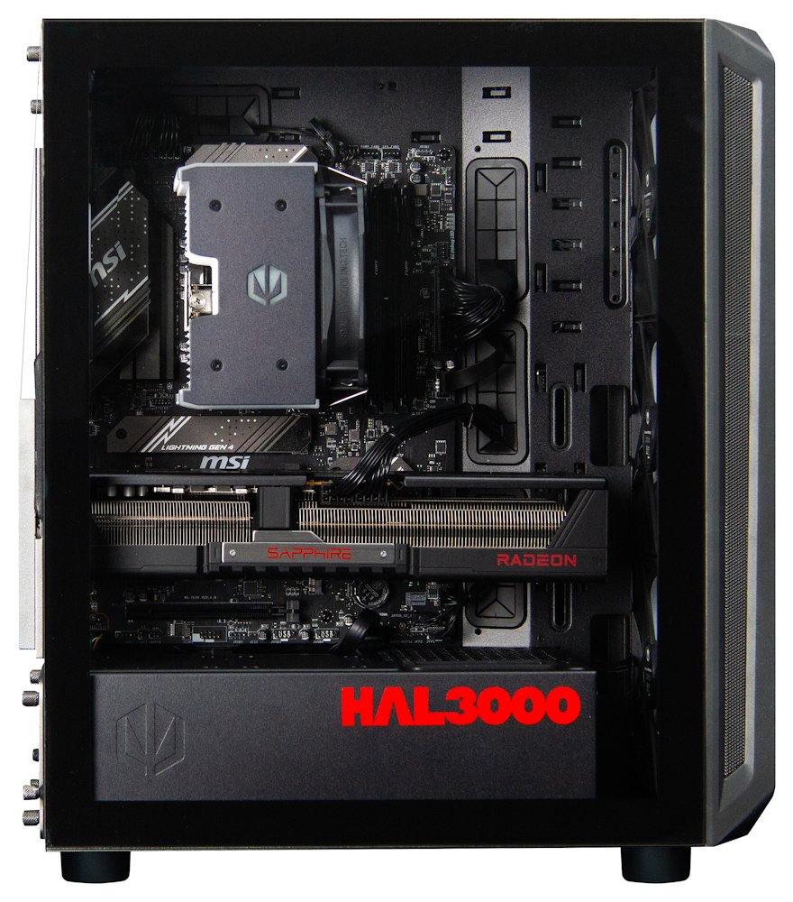 HAL3000 Alfa Gamer Pro XT / AMD Ryzen 7 7800X3D/ 32GB DDR5/ RX 9070 XT/ 2TB PCIe4 SSD/ WiFi/ W11