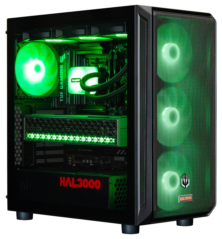 HAL3000 Alfa Gamer Elite XT / AMD Ryzen 7 9800X3D/ 64GB DDR5/ RX 9070 XT/ 2TB PCIe4 SSD/ WiFi/ W11