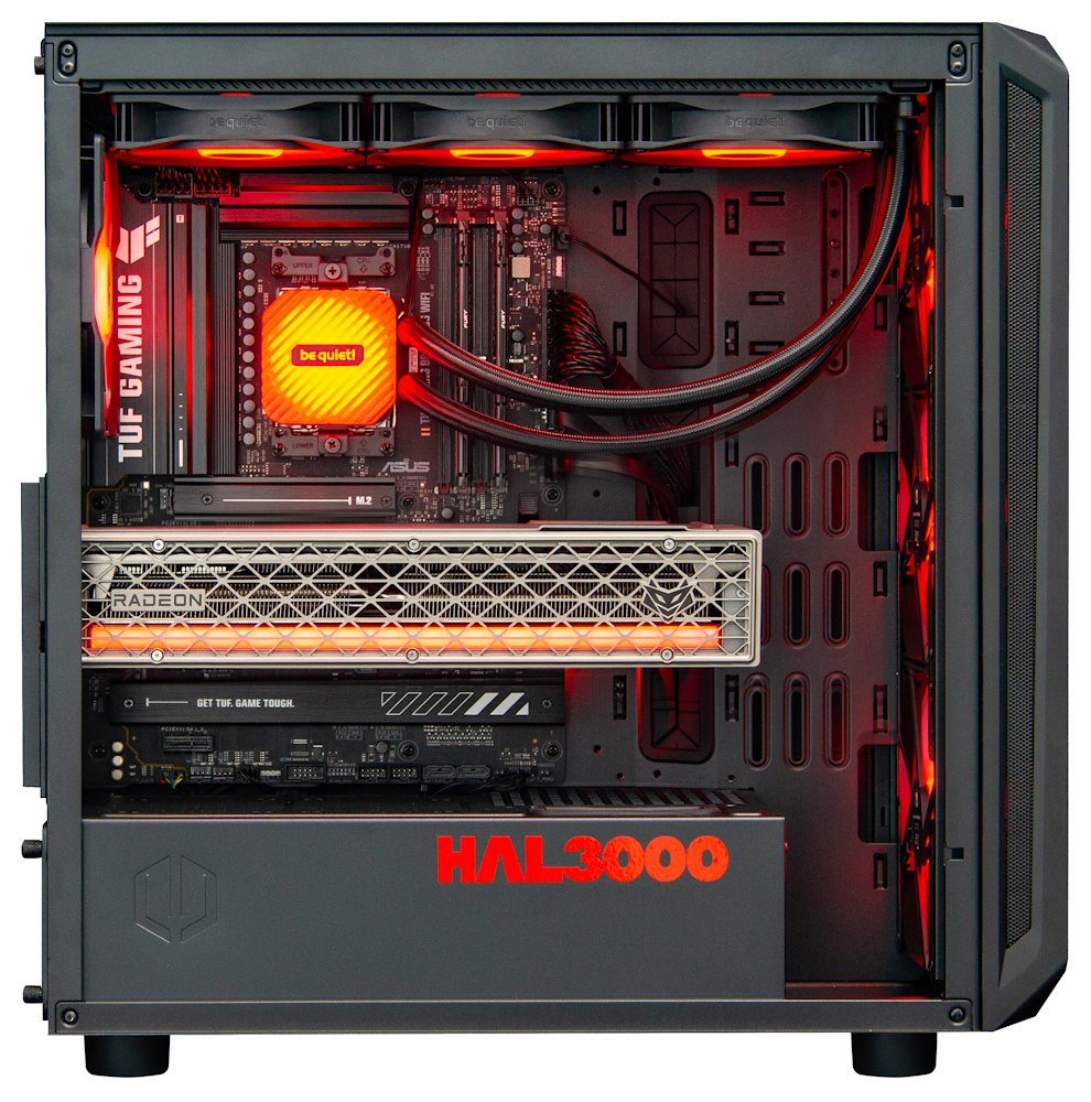 HAL3000 Alfa Gamer Elite XT / AMD Ryzen 7 9800X3D/ 64GB DDR5/ RX 9070 XT/ 2TB PCIe4 SSD/ WiFi/ W11