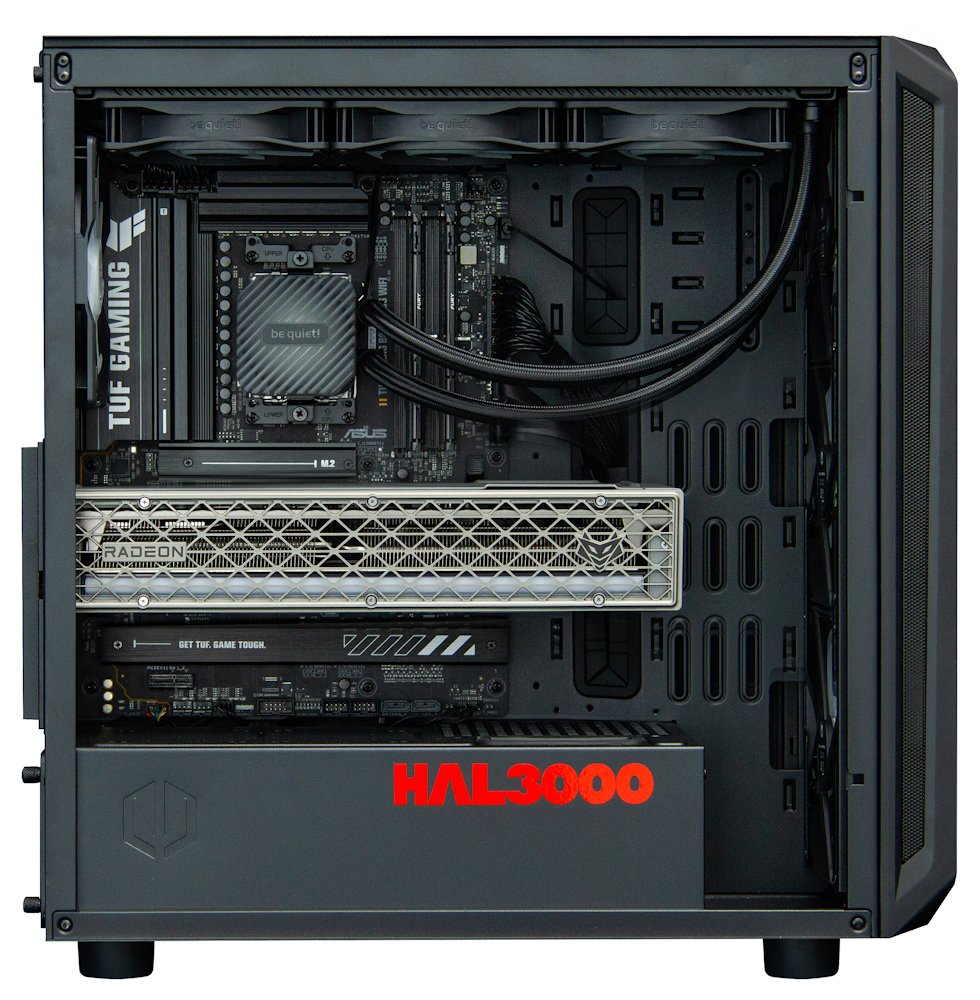 HAL3000 Alfa Gamer Elite XT / AMD Ryzen 7 9800X3D/ 64GB DDR5/ RX 9070 XT/ 2TB PCIe4 SSD/ WiFi/ W11