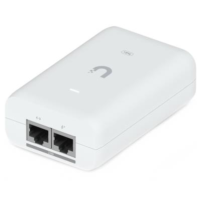 Ubiquiti UniFi 2.5G PoE+ Adapter (30W) - 2.5Gigabit PoE injektor, 48V, 30W, včetně napájecího kabelu