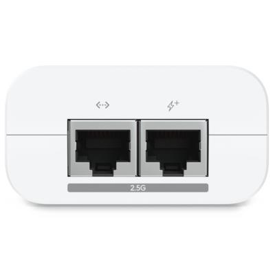 Ubiquiti UniFi 2.5G PoE+ Adapter (30W) - 2.5Gigabit PoE injektor, 48V, 30W, včetně napájecího kabelu