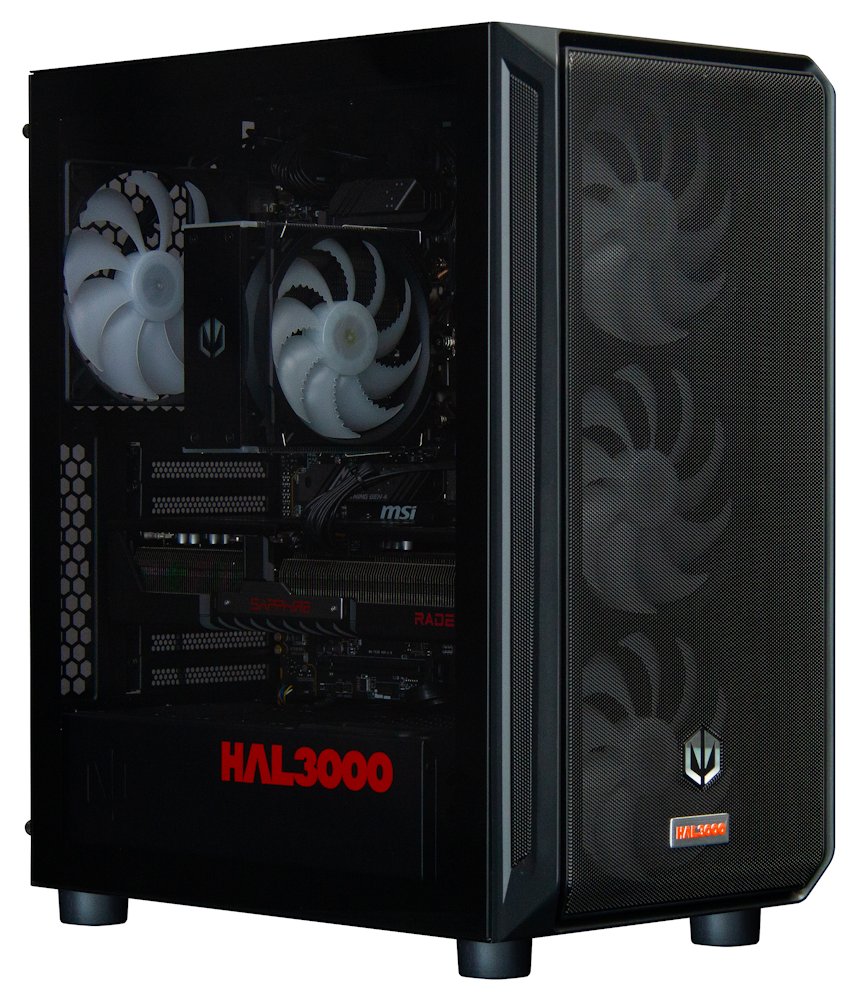HAL3000 Alfa Gamer XT / AMD Ryzen 5 7600/ 32GB DDR5/ RX 9070 XT/ 2TB PCIe4 SSD/ WiFi/ W11