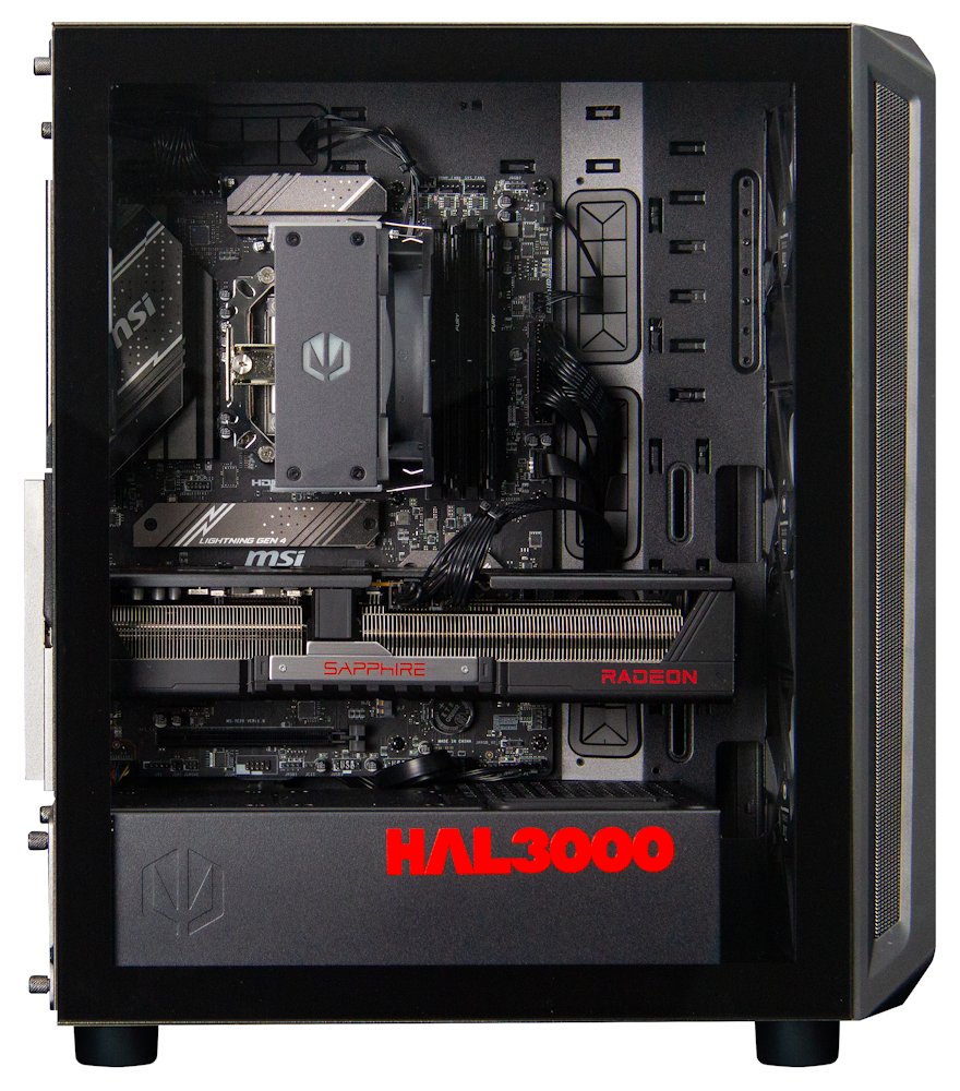 HAL3000 Alfa Gamer XT / AMD Ryzen 5 7600/ 32GB DDR5/ RX 9070 XT/ 2TB PCIe4 SSD/ WiFi/ W11