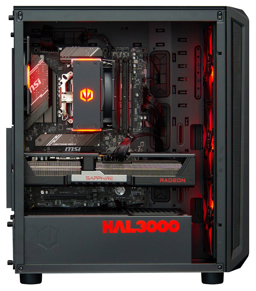 HAL3000 Alfa Gamer XT / AMD Ryzen 5 7600/ 32GB DDR5/ RX 9070 XT/ 2TB PCIe4 SSD/ WiFi/ W11