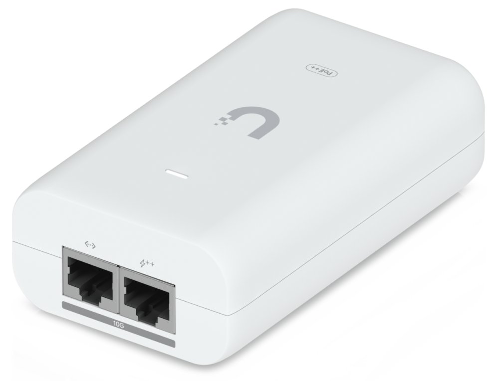 Ubiquiti UniFi 10G PoE++ Adapter (60W) - 10Gigabit PoE injektor, 48V, 60W, včetně napájecího kabelu