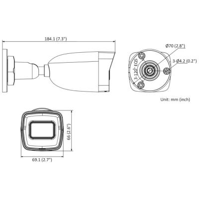 HiLook Powered by HIKVISION/ Smart Hybrid Light KIT/ 1x NVR-104MH-C/4P(D)/ 4x IPC-B140HA-LU