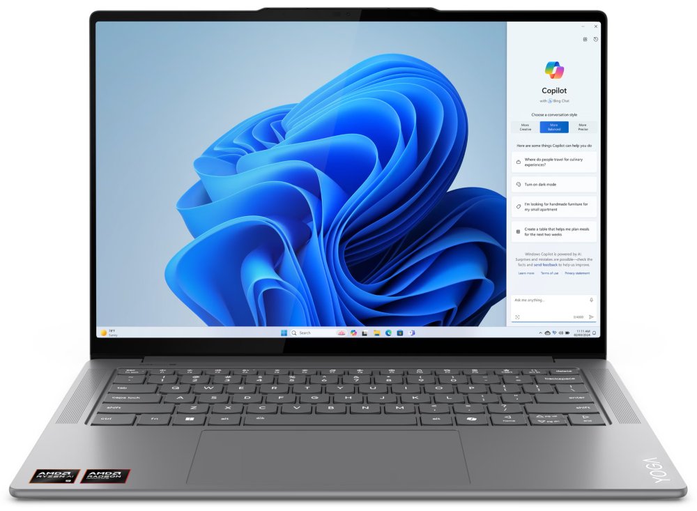 Lenovo Yoga 7 PRO 14ASP9 / Ryzen AI 9 365/ 32GB DDR5/ 1TB SSD/ Radeon Graphics/ 14,5"2,8K,OLED/ W11P/ šedý